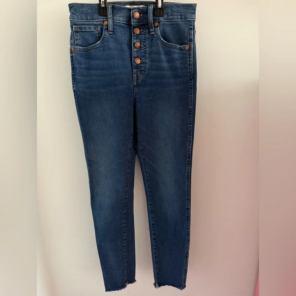 Madewell 10in High Rise Skinny jeans Size 26